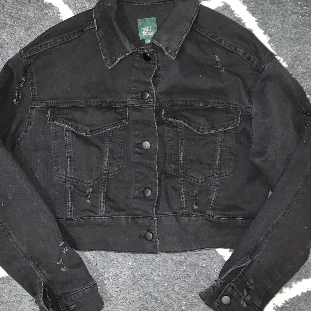 Crop Denim Jacket